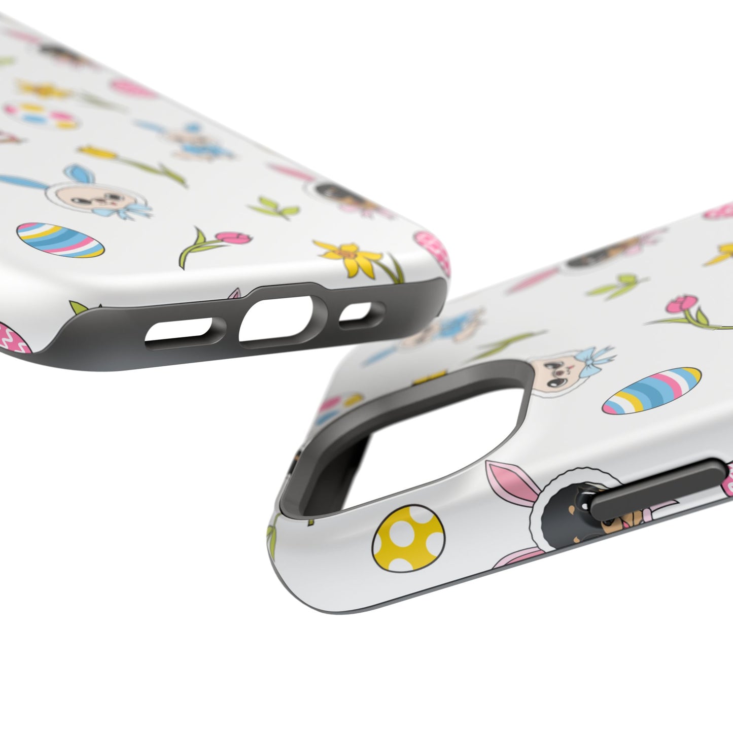 Cedric & Maya Easter Pattern Magnetic Tough Phone Case