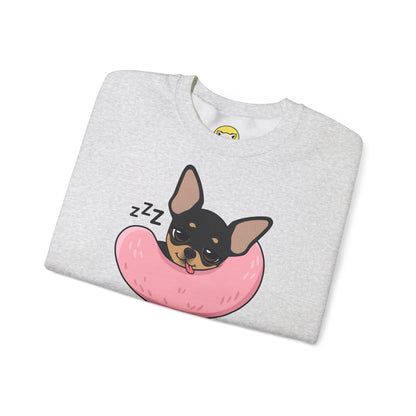 Sleepy Nap Time Maya Unisex Crewneck Sweatshirt – Safe, Soft Rest
