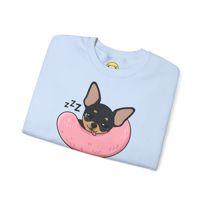 Sleepy Nap Time Maya Unisex Crewneck Sweatshirt – Safe, Soft Rest