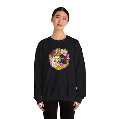 Blooming Garden Bug‑Chis Sweatshirt