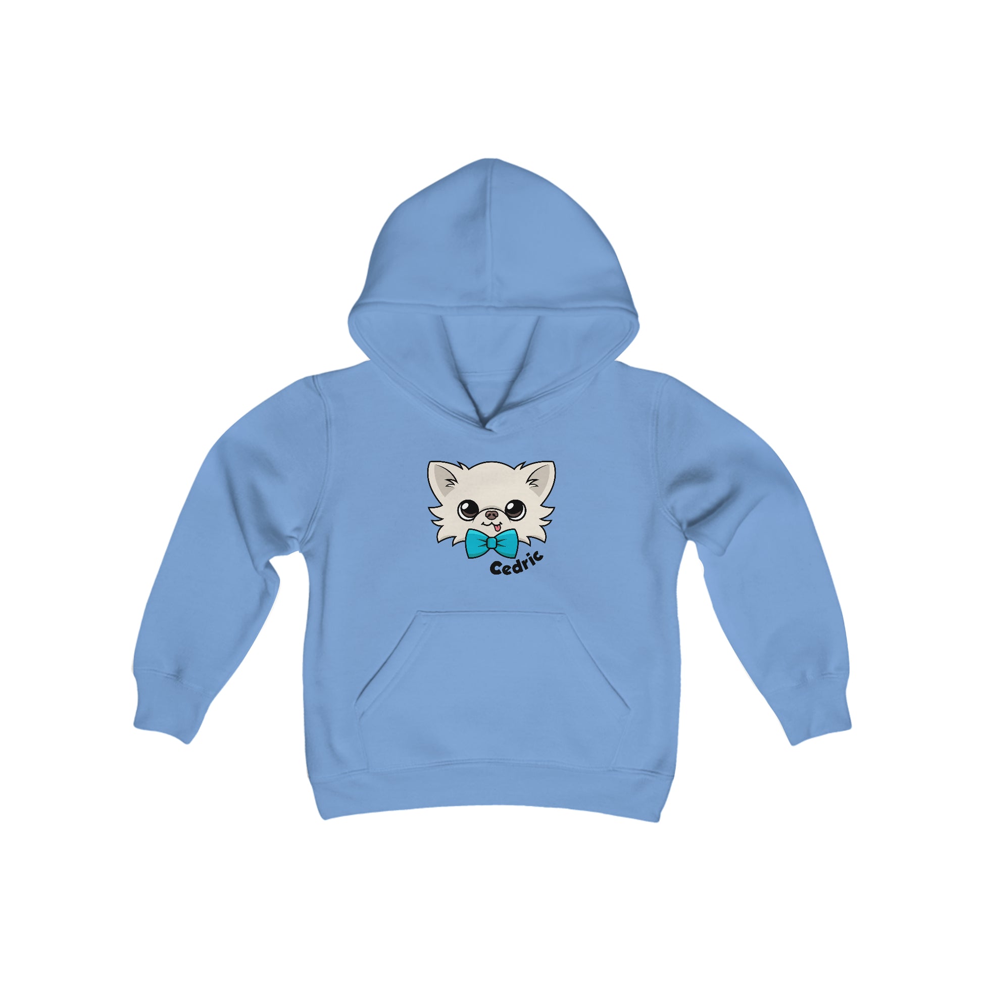 Classic Tiny Chihuahua Cedric's Youth Heavy Blend Hooded Sweatshirt - Tiny Chihuahua Shop