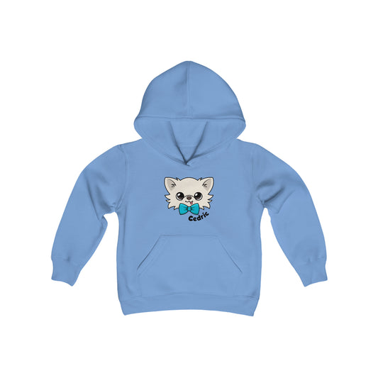 Classic Tiny Chihuahua Cedric's Youth Heavy Blend Hooded Sweatshirt - Tiny Chihuahua Shop