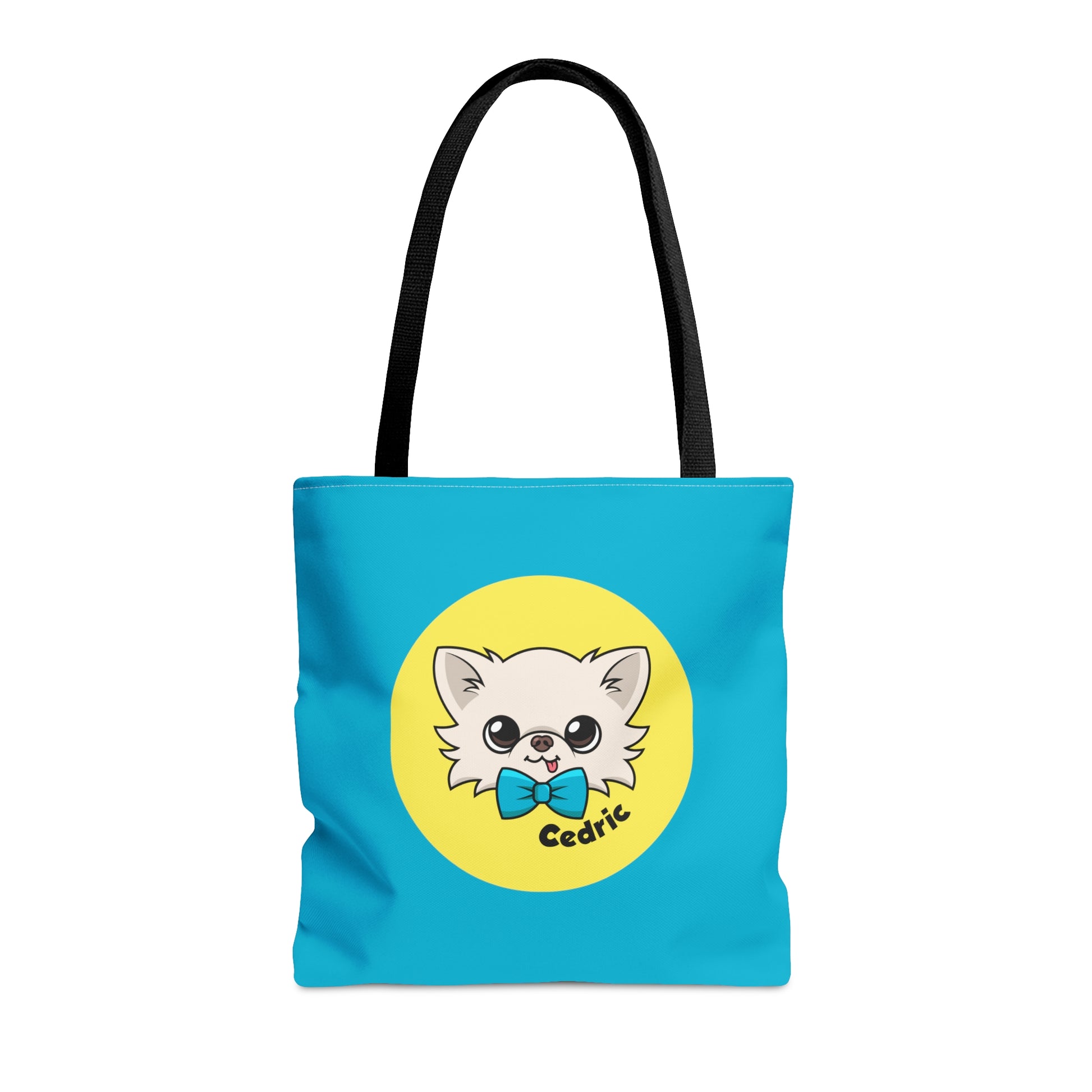 Tiny Chihuahua Cedric's Trendy Tote - Blue Edition - Tiny Chihuahua Shop