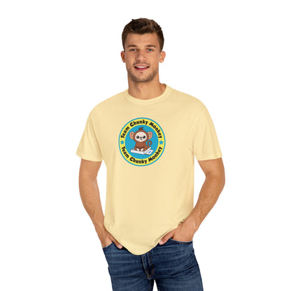 Team Chunky Monkey Badge Unisex Garment-Dyed T-shirt – Proud & Playful