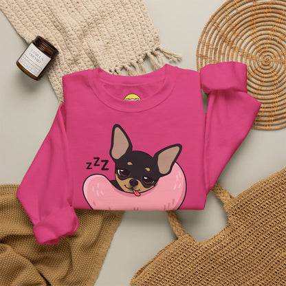 Sleepy Nap Time Maya Unisex Crewneck Sweatshirt – Safe, Soft Rest