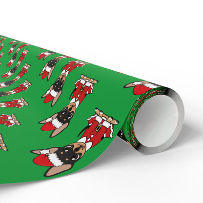 Santa Maya's Festive Wrapping Paper