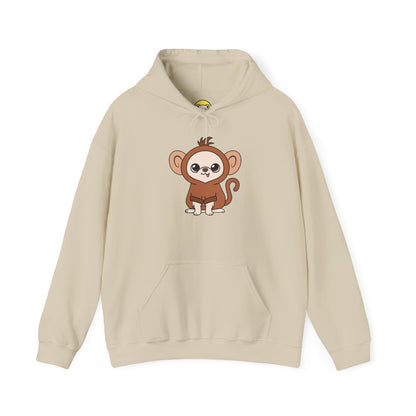 Chunky Monkey Cedric Unisex Hoodie – Tiny Wins, Warm Hugs