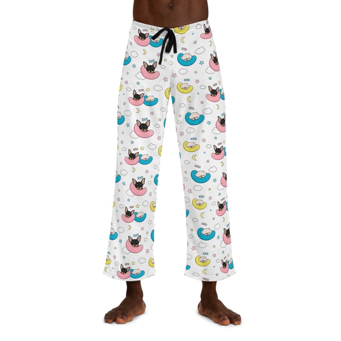 Cedric & Maya Nap Time Pattern Men’s Pajama Pants – Sleepy Cozy