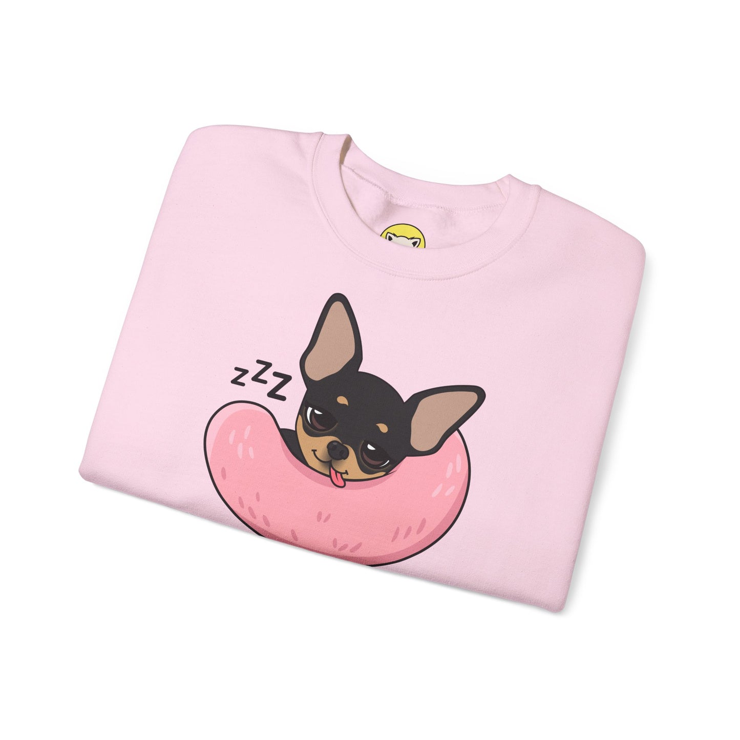 Sleepy Nap Time Maya Unisex Crewneck Sweatshirt – Safe, Soft Rest