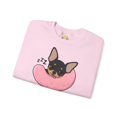 Sleepy Nap Time Maya Unisex Crewneck Sweatshirt – Safe, Soft Rest