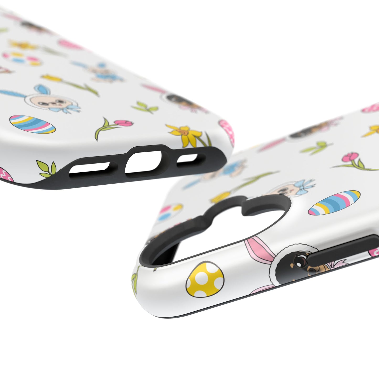 Cedric & Maya Easter Pattern Magnetic Tough Phone Case