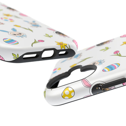 Cedric & Maya Easter Pattern Magnetic Tough Phone Case