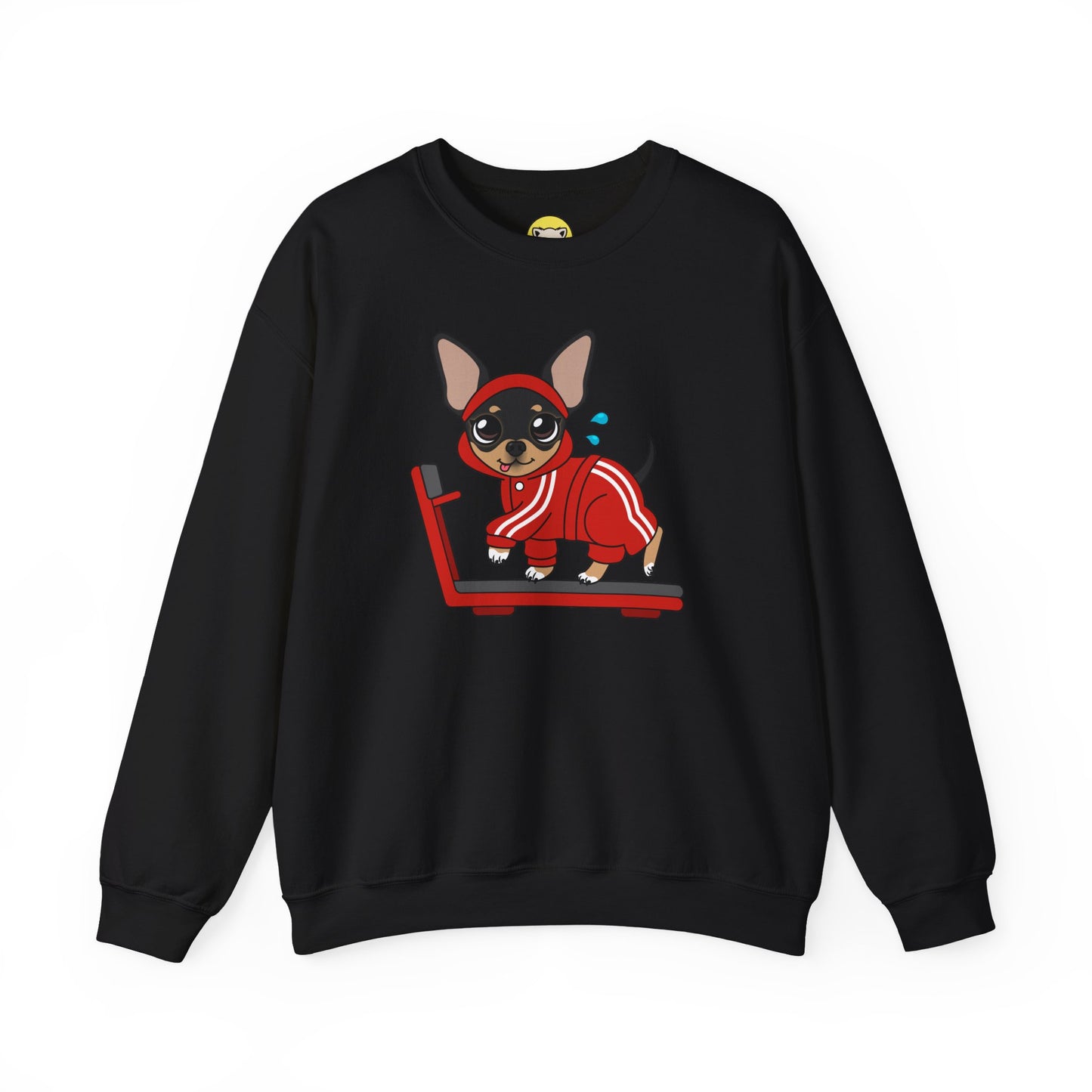 Team Skinny Maya Treadmill Unisex Crewneck – Small Steps Cozy Sweatshirt