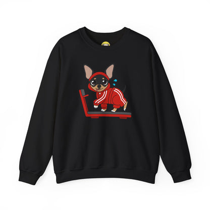 Team Skinny Maya Treadmill Unisex Crewneck – Small Steps Cozy Sweatshirt