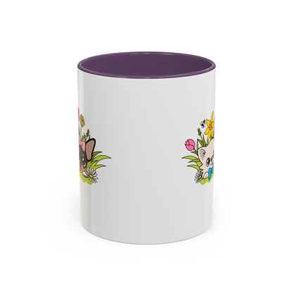 Cedric and Maya's Spring Garden Tour Accent Coffee Mug