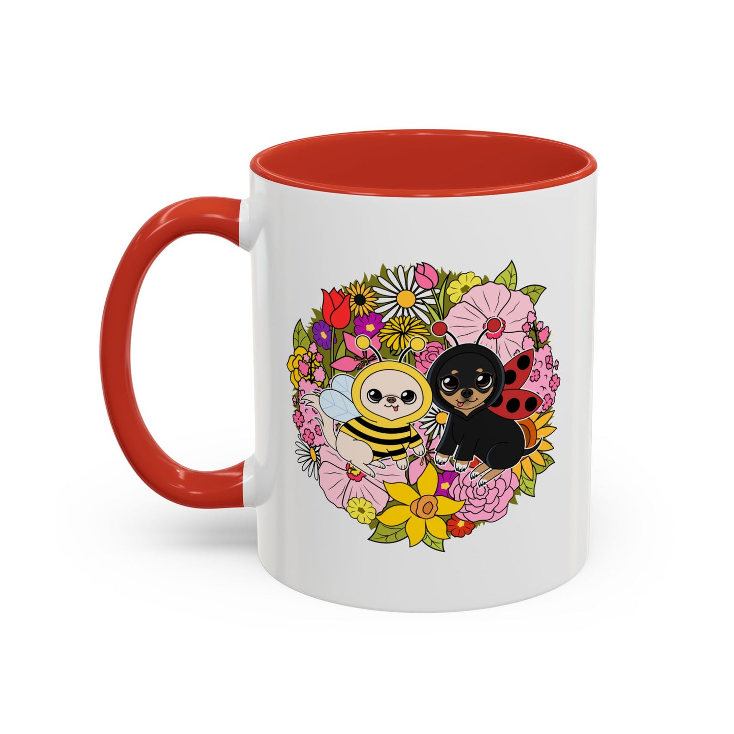 Blooming Garden Bug‑Chis Mug