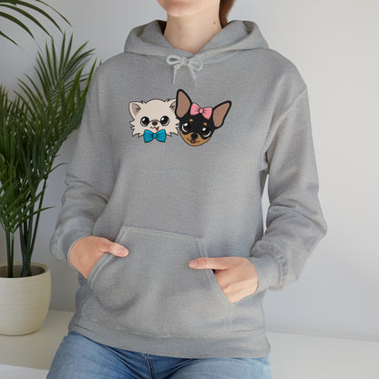 Cedric & Maya Hoodie - Tiny Chihuahua Shop