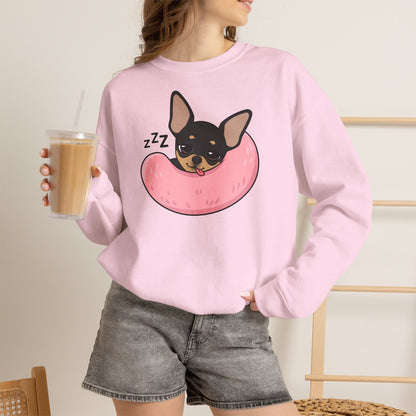 Sleepy Nap Time Maya Unisex Crewneck Sweatshirt – Safe, Soft Rest