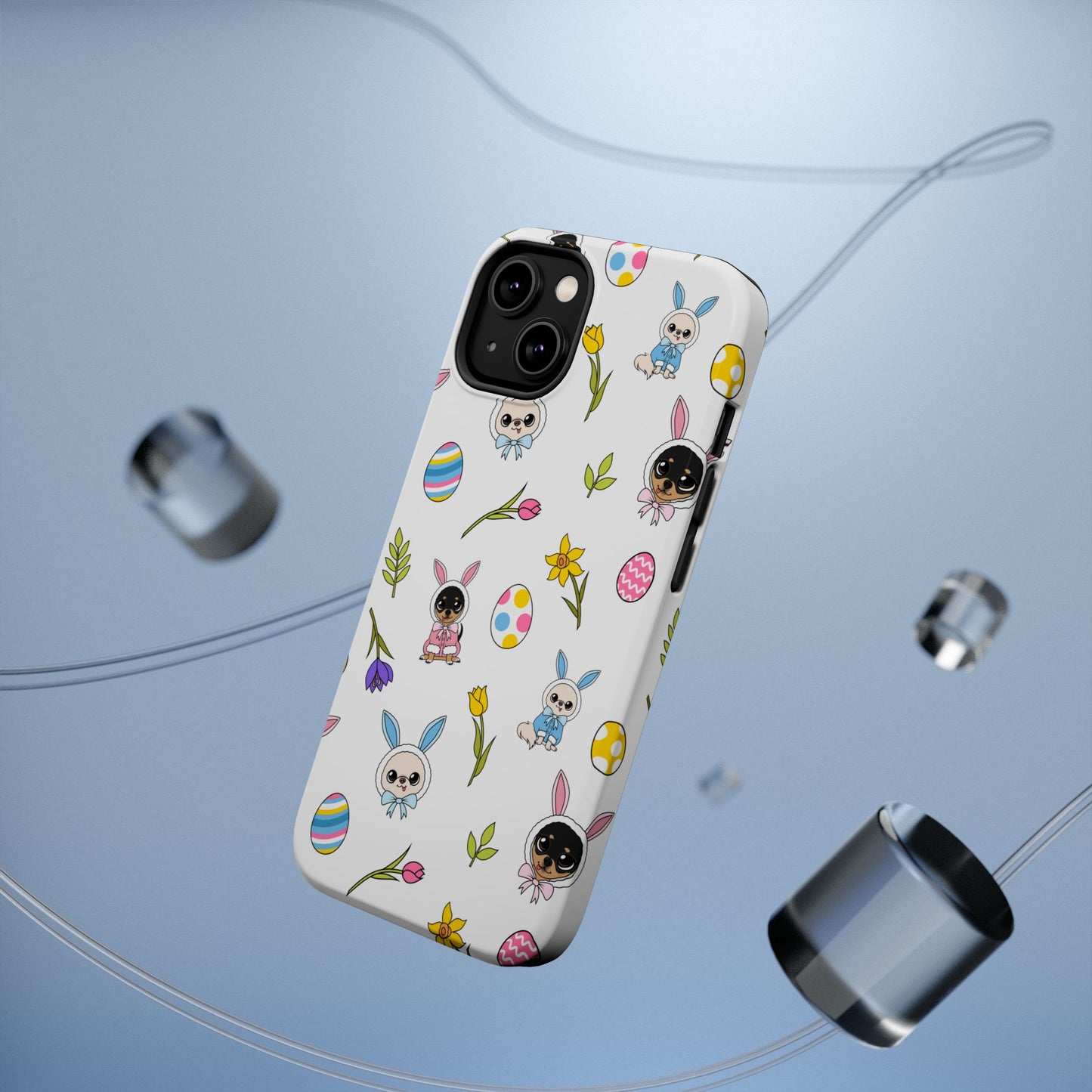 Cedric & Maya Easter Pattern Magnetic Tough Phone Case