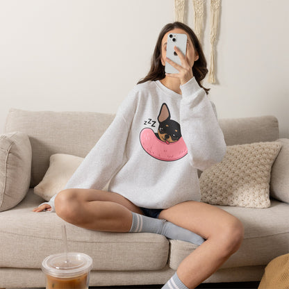 Sleepy Nap Time Maya Unisex Crewneck Sweatshirt – Safe, Soft Rest