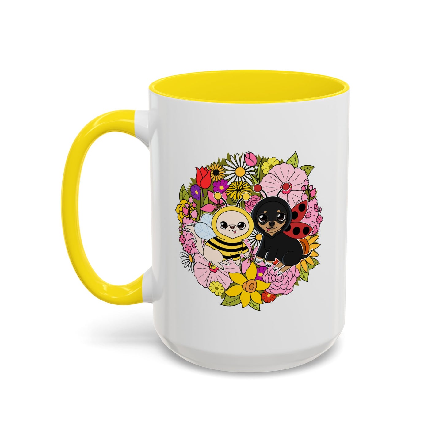 Blooming Garden Bug‑Chis Mug