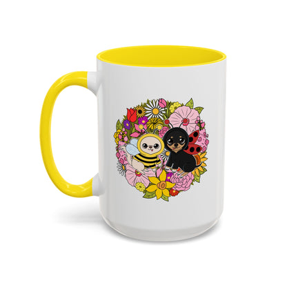Blooming Garden Bug‑Chis Mug