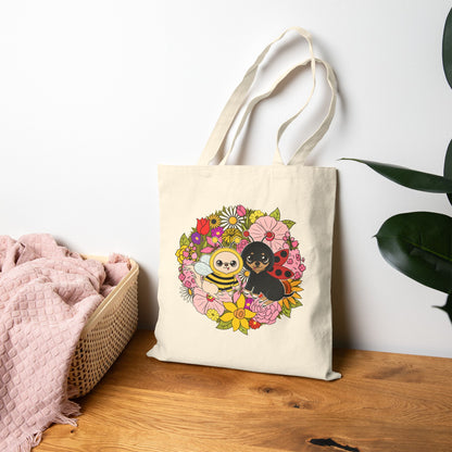 Blooming Garden Bug‑Chis Tote Bag