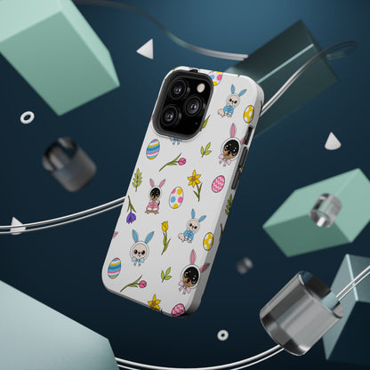 Cedric & Maya Easter Pattern Magnetic Tough Phone Case