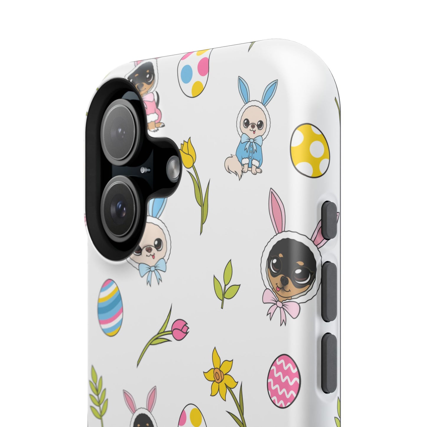 Cedric & Maya Easter Pattern Magnetic Tough Phone Case