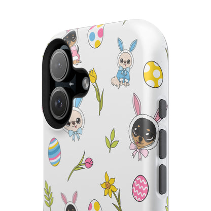 Cedric & Maya Easter Pattern Magnetic Tough Phone Case