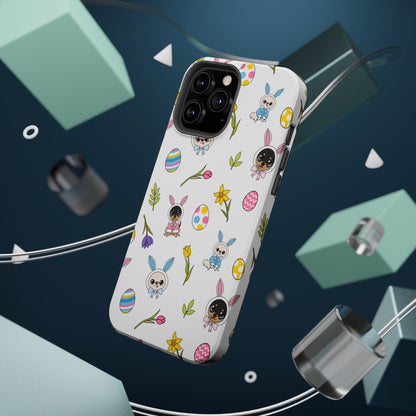 Cedric & Maya Easter Pattern Magnetic Tough Phone Case