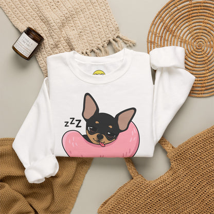 Sleepy Nap Time Maya Unisex Crewneck Sweatshirt – Safe, Soft Rest