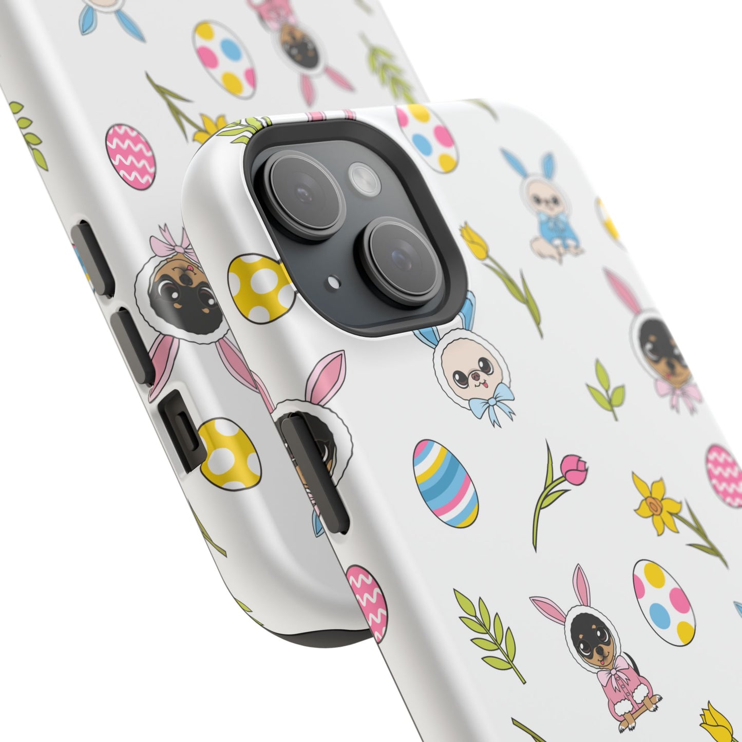 Cedric & Maya Easter Pattern Magnetic Tough Phone Case