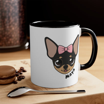 Tiny Chihuahua Maya's Morning Mug