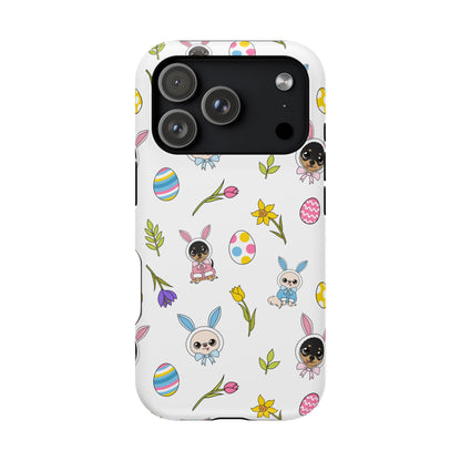Cedric & Maya Easter Pattern Magnetic Tough Phone Case