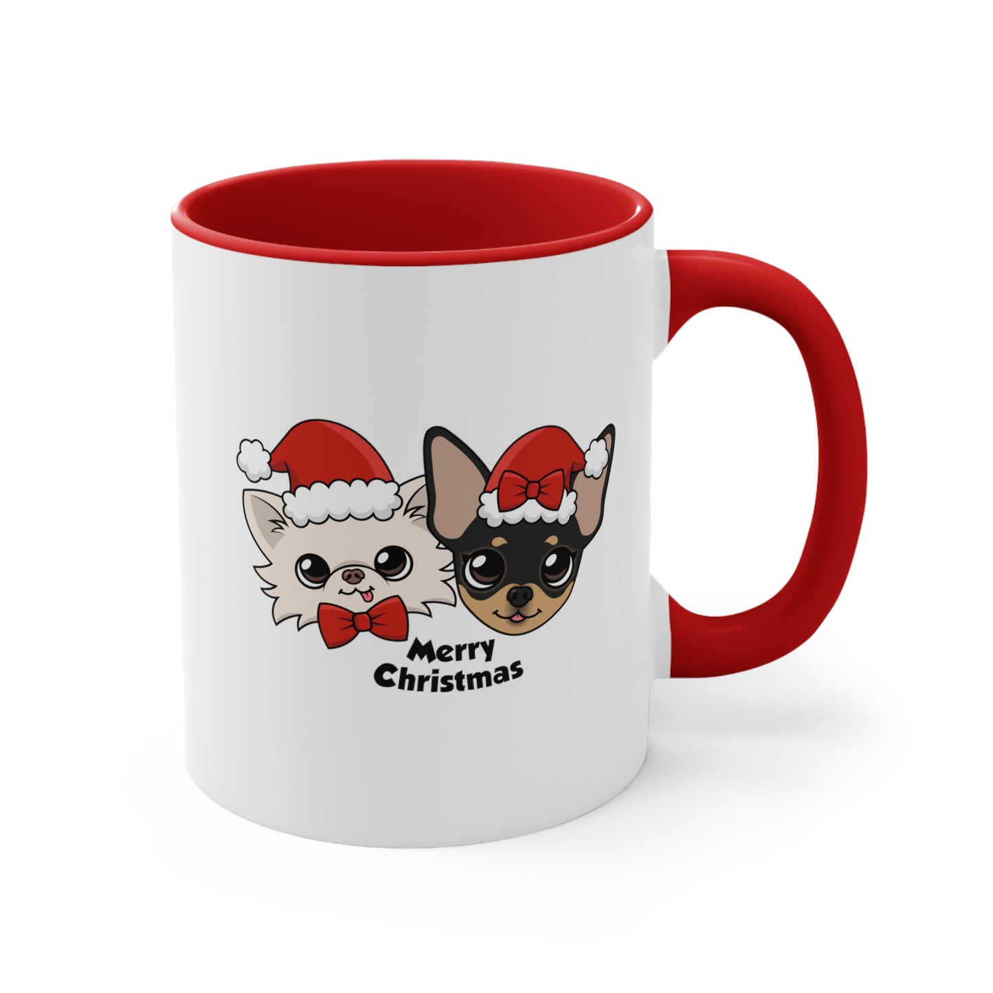 Cedric & Maya's Merry Christmas Mug - Tiny Chihuahua Shop