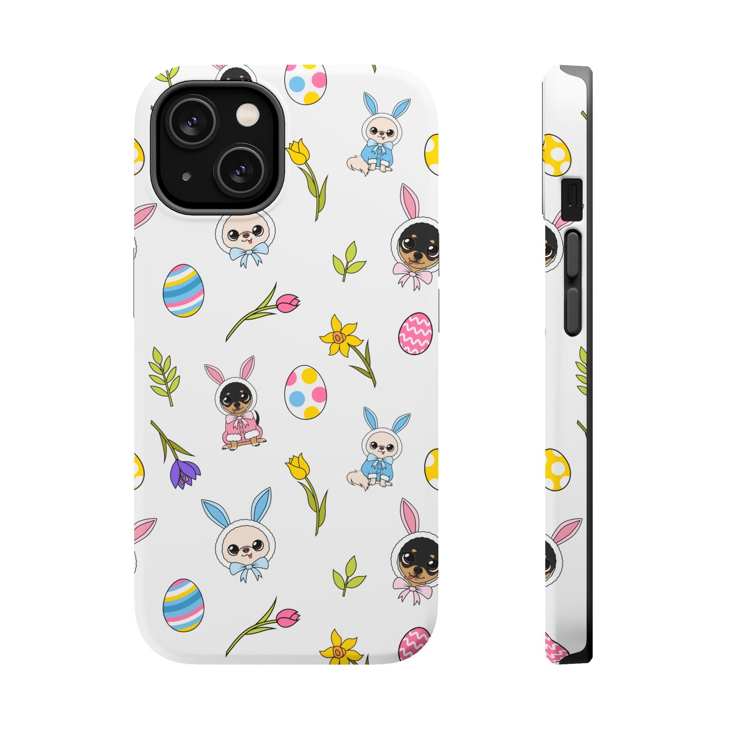 Cedric & Maya Easter Pattern Magnetic Tough Phone Case