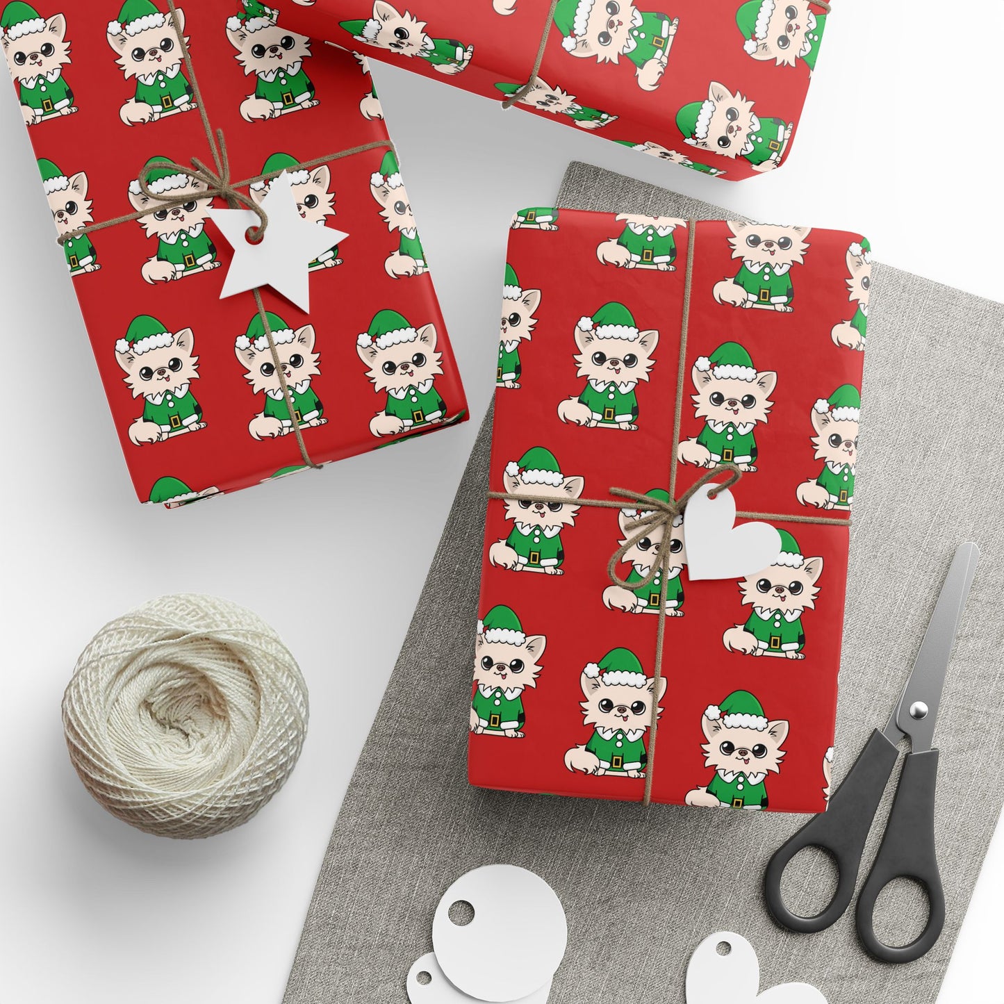 Elf Cedric's Festive Wrapping Paper