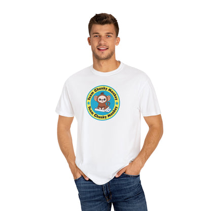 Team Chunky Monkey Badge Unisex Garment-Dyed T-shirt – Proud & Playful