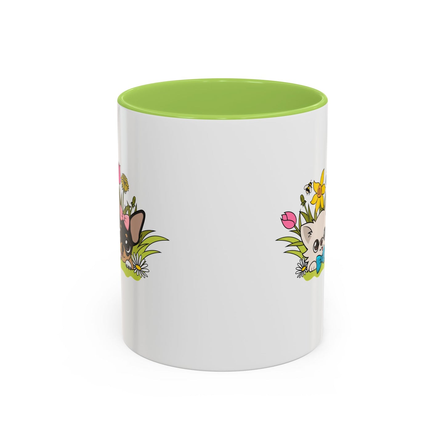 Cedric and Maya's Spring Garden Tour Accent Coffee Mug