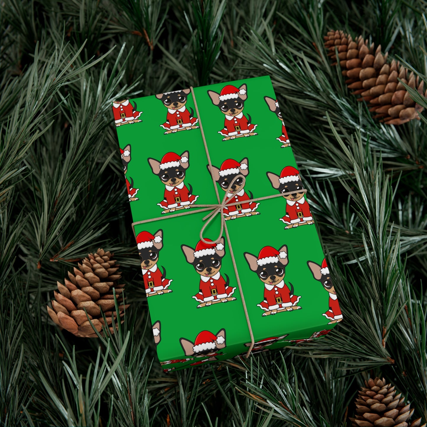 Santa Maya's Festive Wrapping Paper