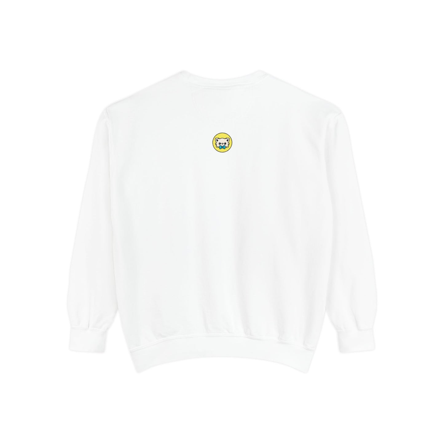Cute Cat Duo Sweatshirt — Kawaii Kitten Graphic Pullover