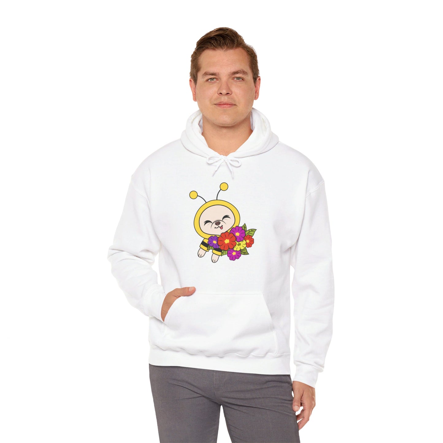 Sudadera con capucha con clasificación de flores de Beedric