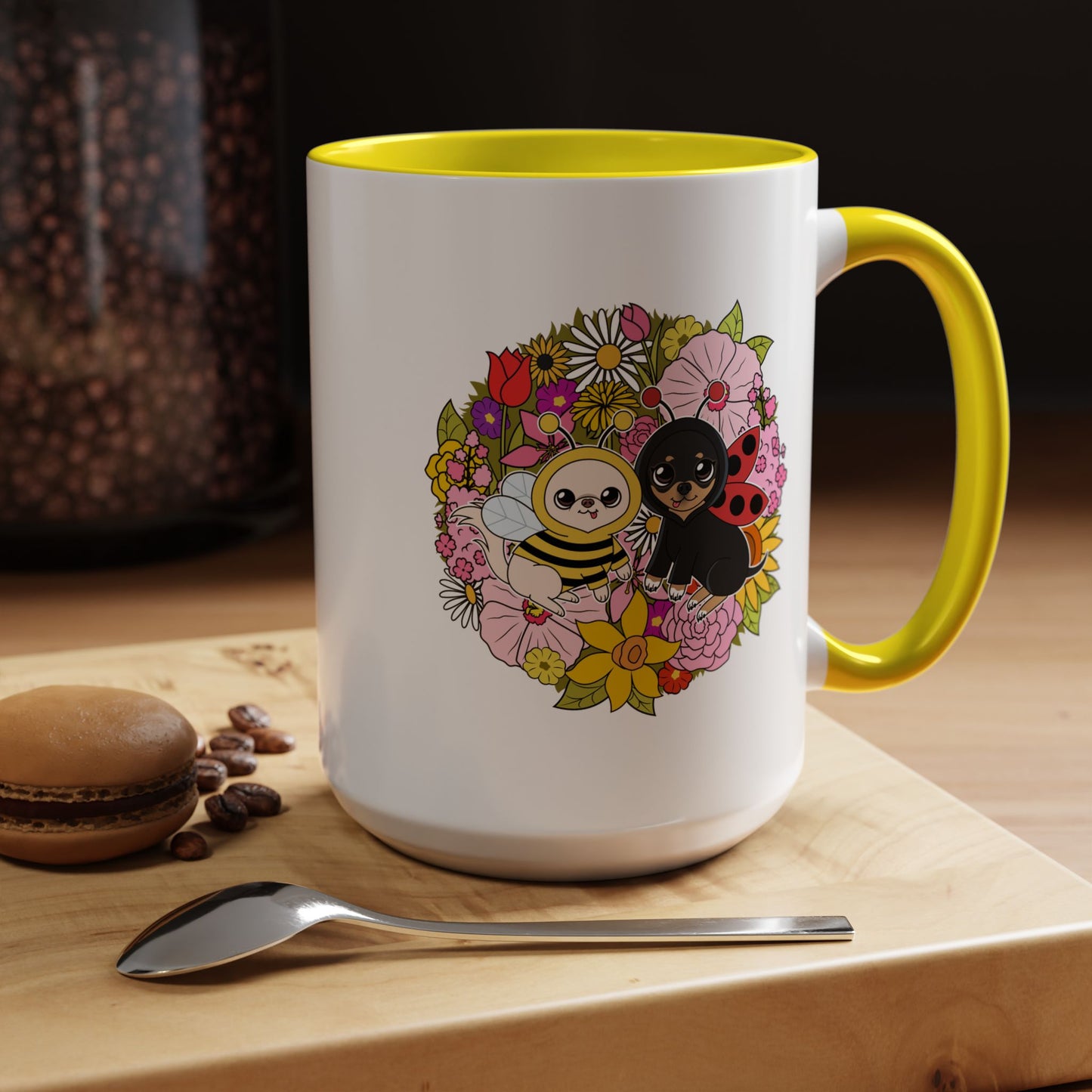 Blooming Garden Bug‑Chis Mug