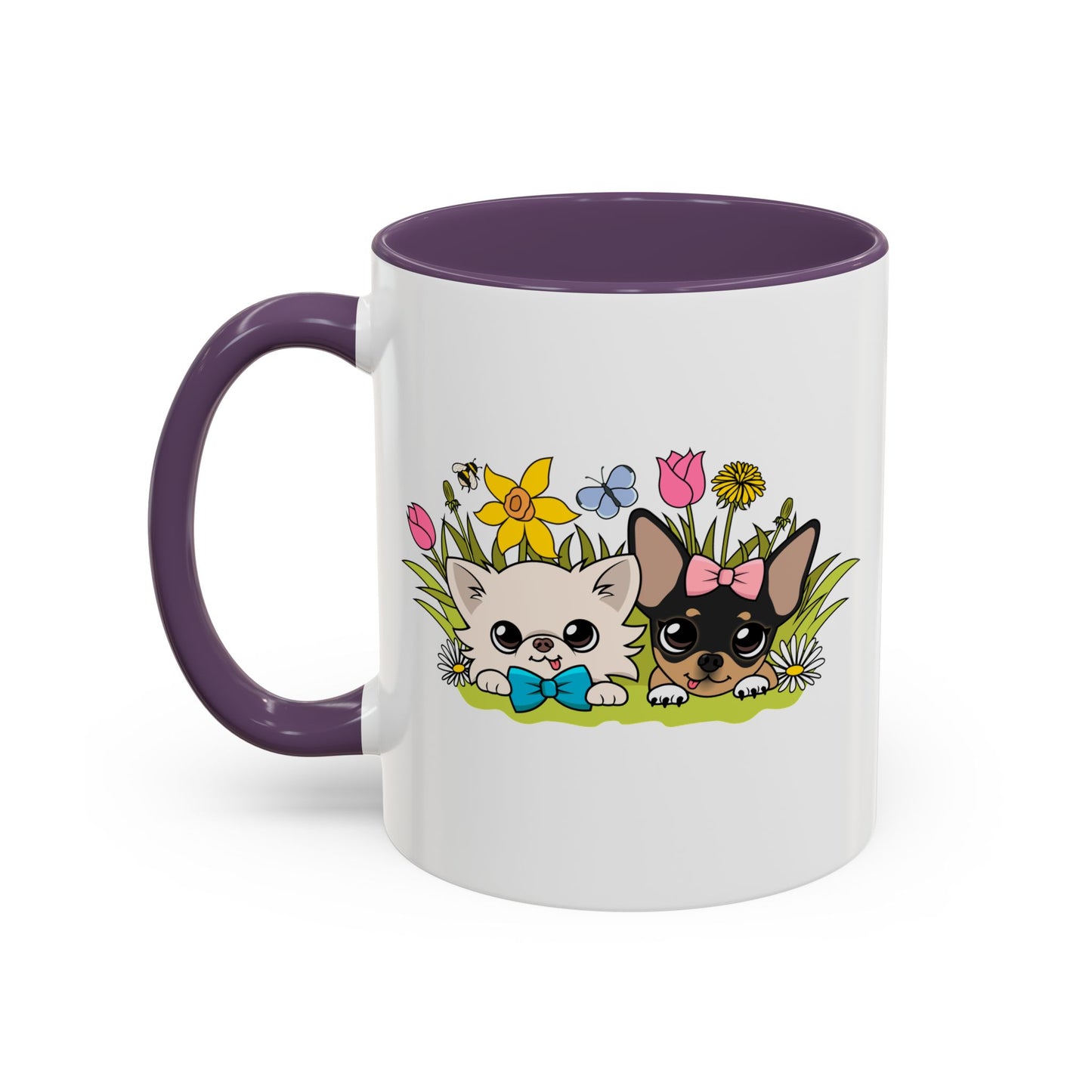 Cedric and Maya's Spring Garden Tour Accent Coffee Mug