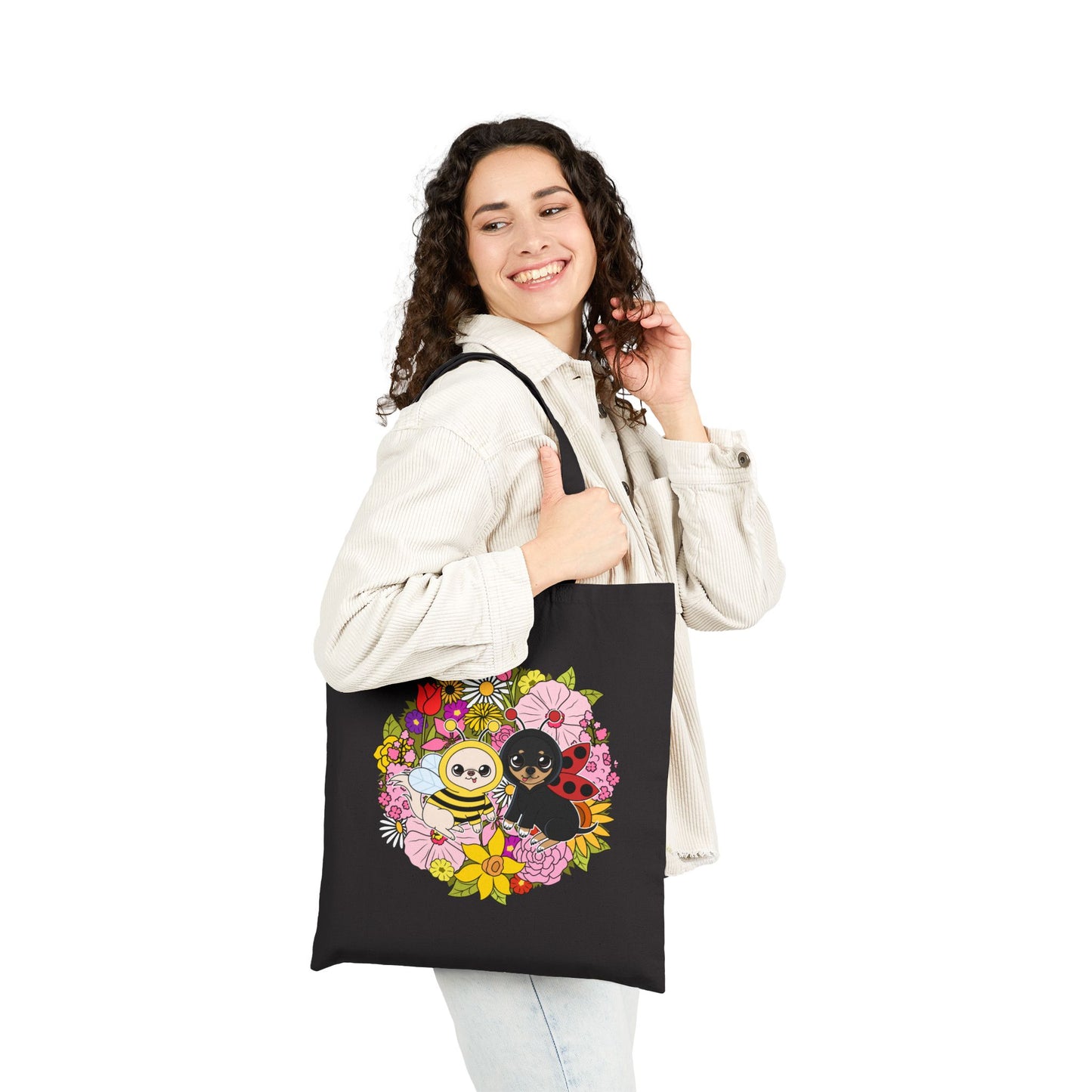 Blooming Garden Bug‑Chis Tote Bag