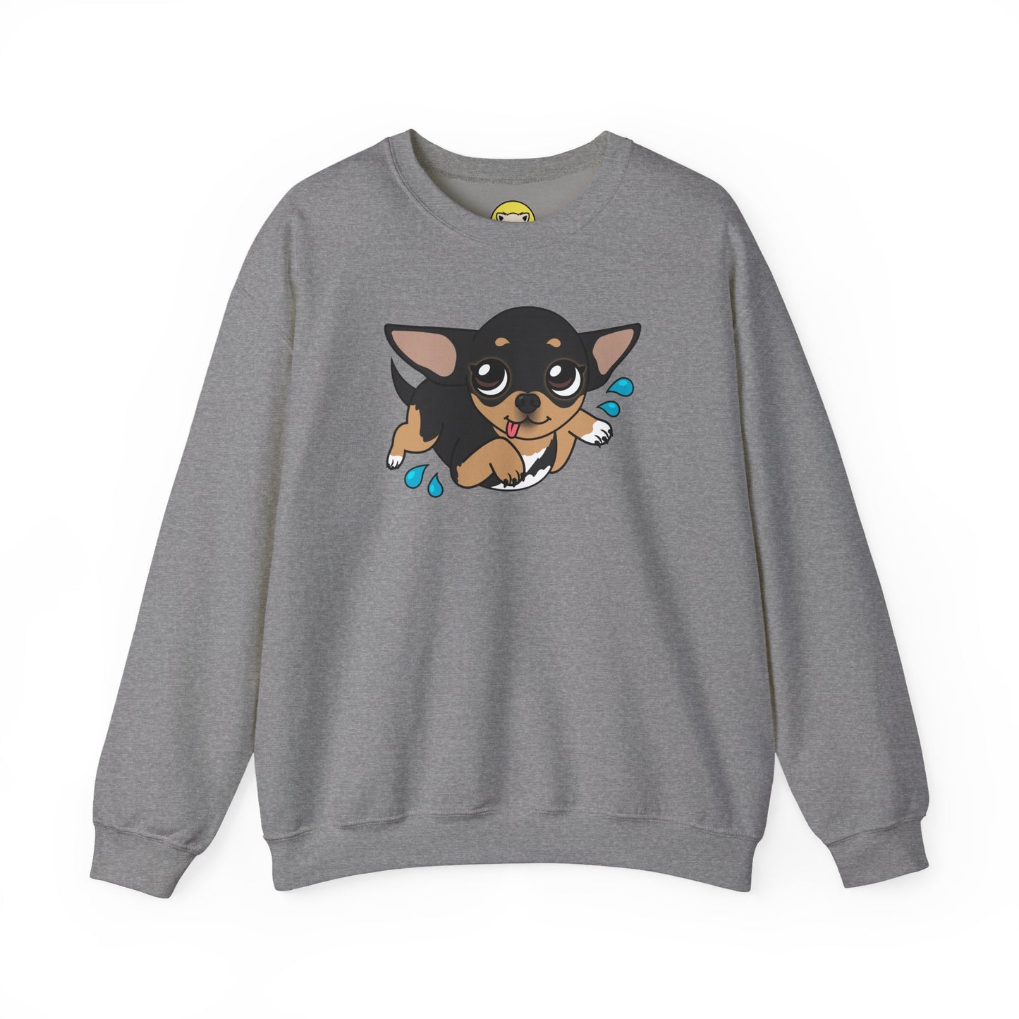Air Swimming Maya Unisex Crewneck Sweatshirt – Gentle Summer Paws