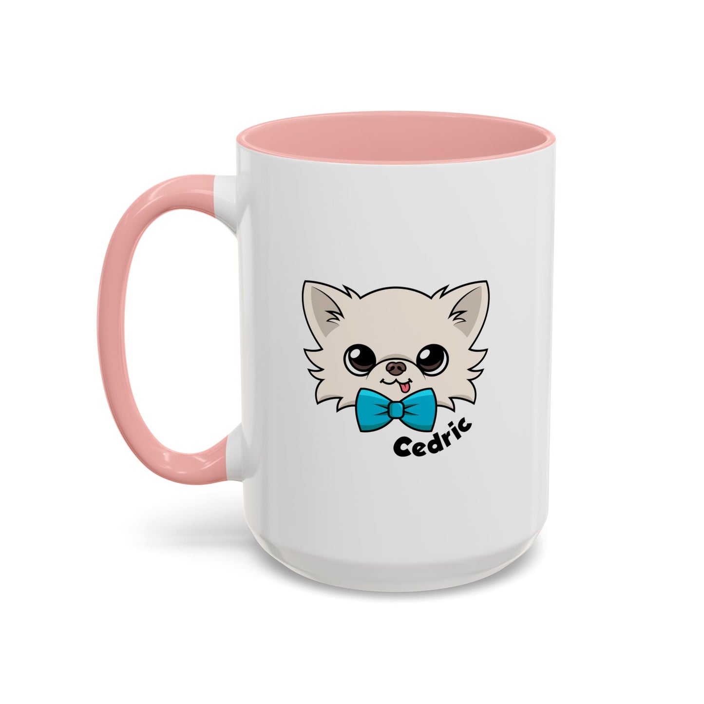 Taza clásica de la mañana de Cedric, pequeño chihuahua 