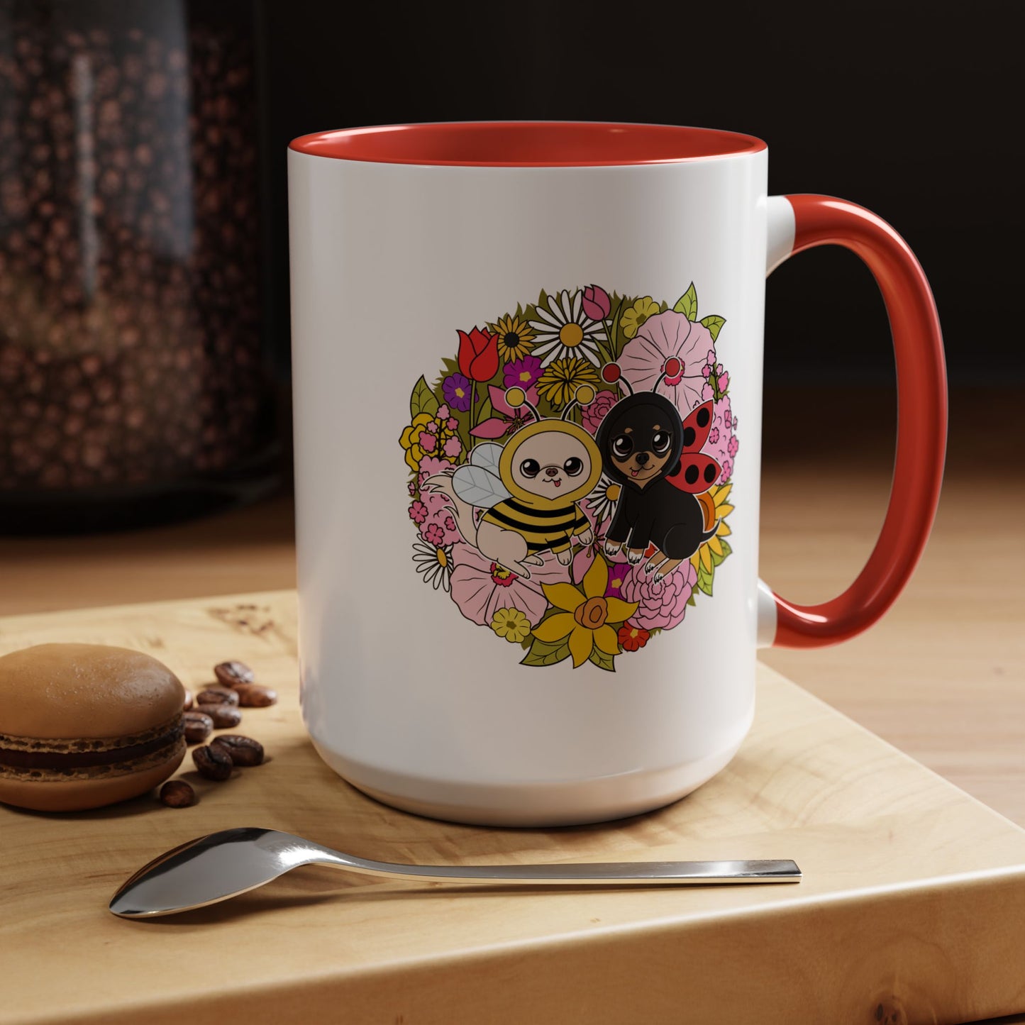 Blooming Garden Bug‑Chis Mug