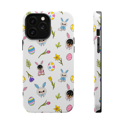 Cedric & Maya Easter Pattern Magnetic Tough Phone Case
